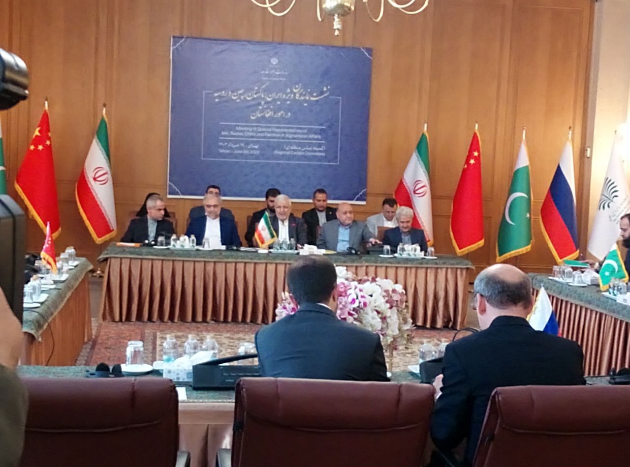 آغاز بکار نشست گروه تماس منطقهای برای افغانستان در تهران آغاز بکار نشست گروه تماس منطقهای برای افغانستان در تهران