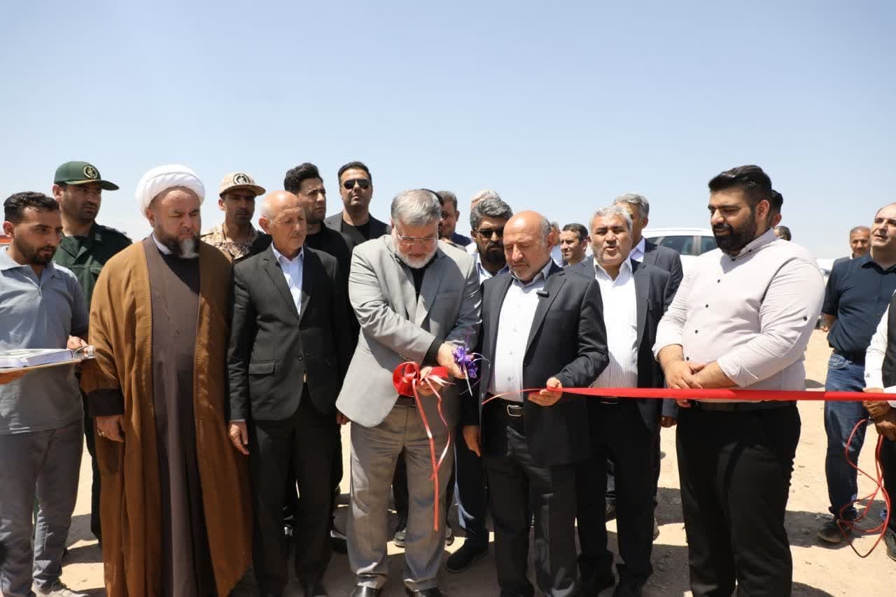 فاز دوم باغ پسته یکپارچه هوشمند ۳۴۰ هکتاری در پلدشت به بهره برداری رسید