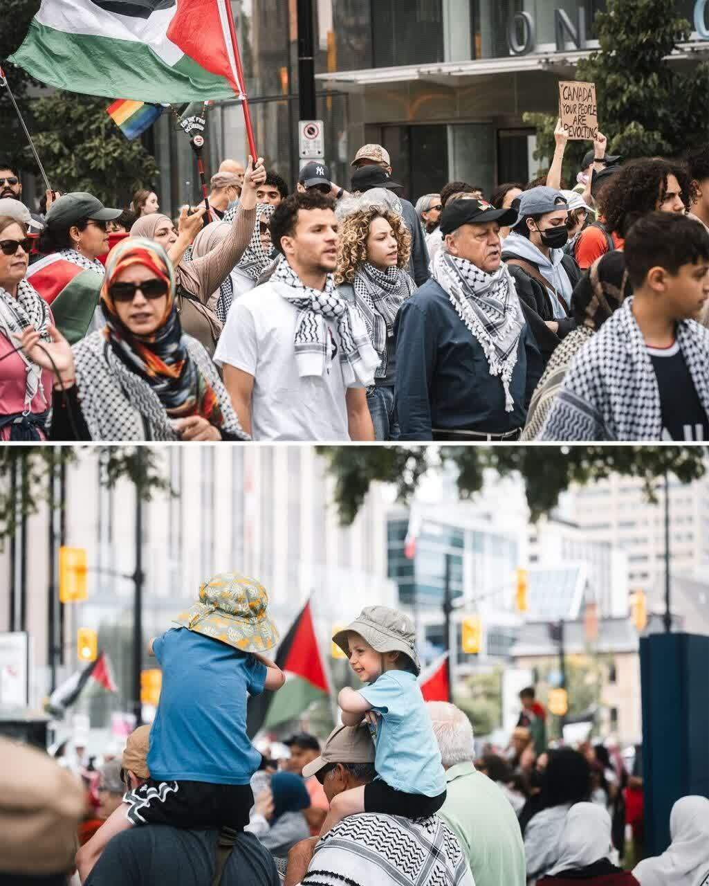 تظاهرات علیه نسل کشی در غزه در نقاط مختلف جهان