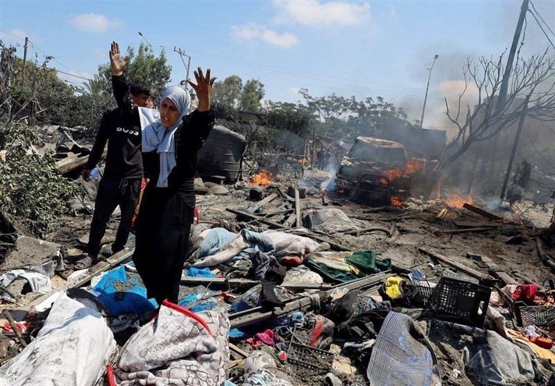 جنایت جدید صهیونیست‌ها در خان‌یونس؛ کشتار آوارگان در چادر‌ها