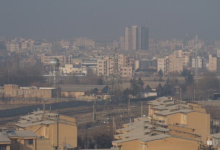 هوای اراک و ساوه ناسالم است