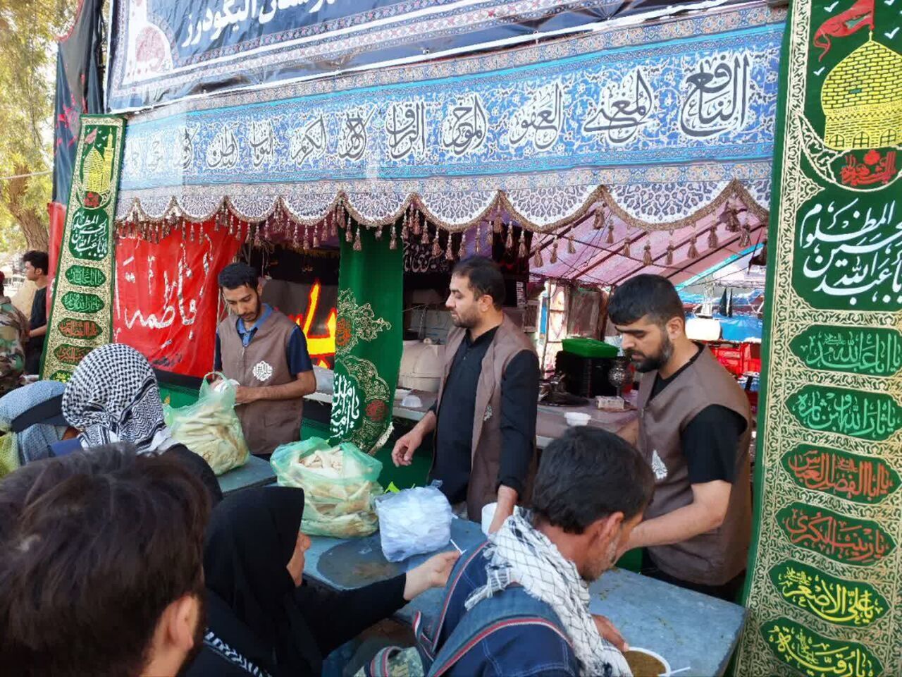 برپایی ۴۸ موکب از استان یزد در پیاده‌روی اربعین