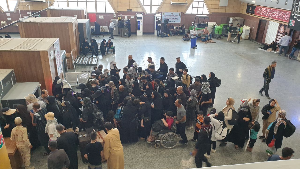 آمار تردد زائران در مرز شلمچه