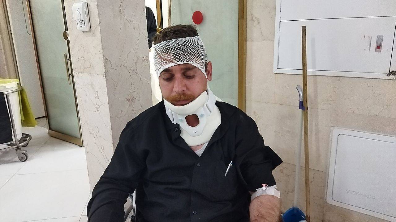 عیادت اصحاب رسانه از خبرنگار صدا و سیمای شهرستان نیشابور