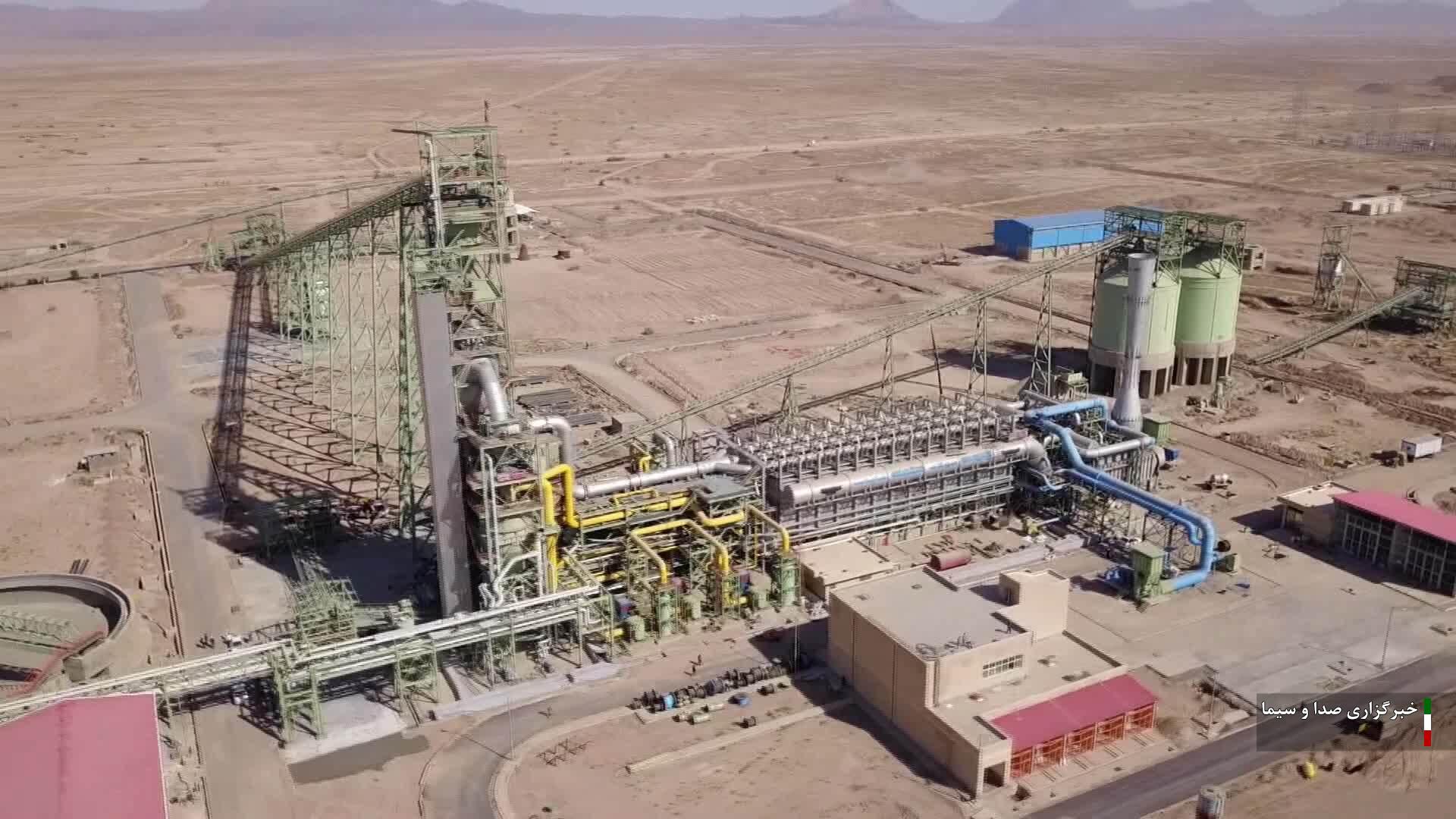 تولید بیش از ۳۰۴ هزار تن آهن اسفنجی درمجتمع فولاد قاینات