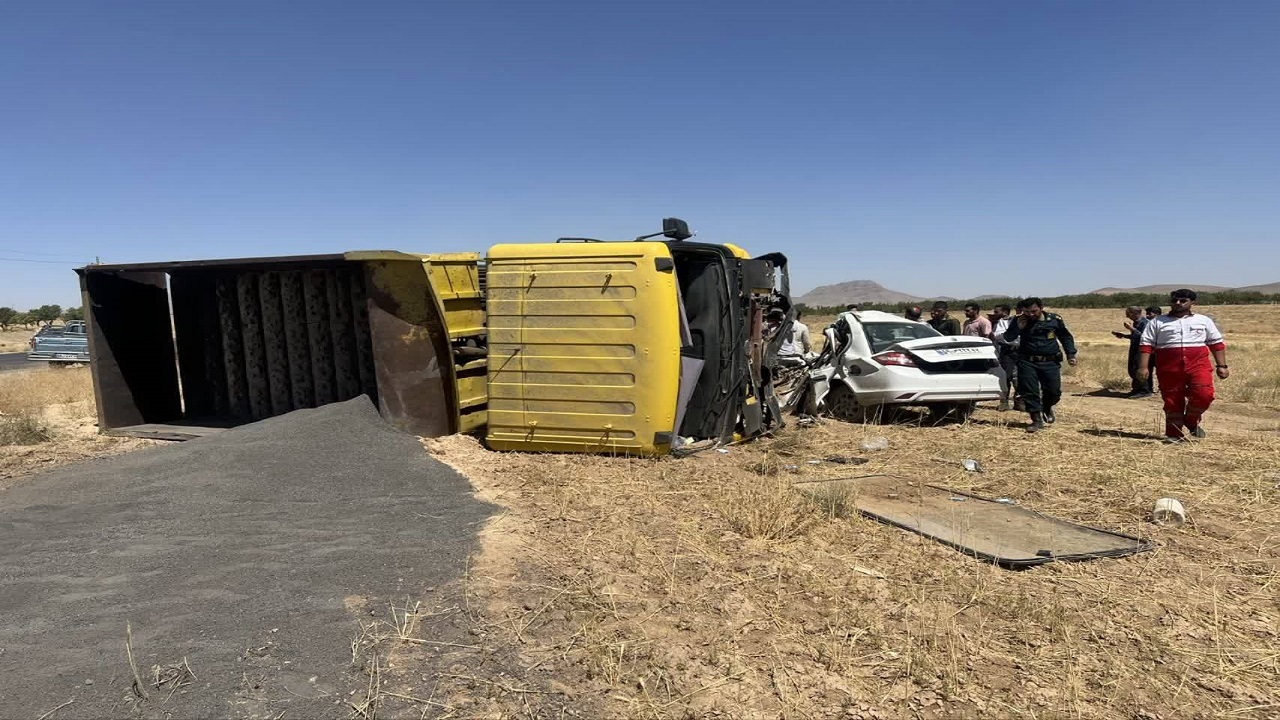 دو کشته و یک مصدوم در جاده تیران به سامان دو کشته و یک مصدوم در جاده تیران به سامان