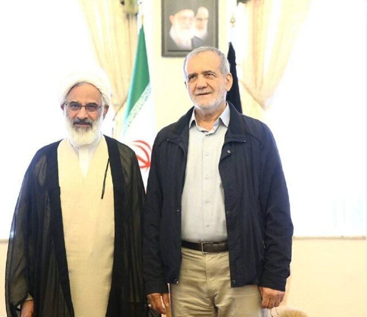 ** دیدار حجت‌الاسلام حاجی صادقی با پزشکیان