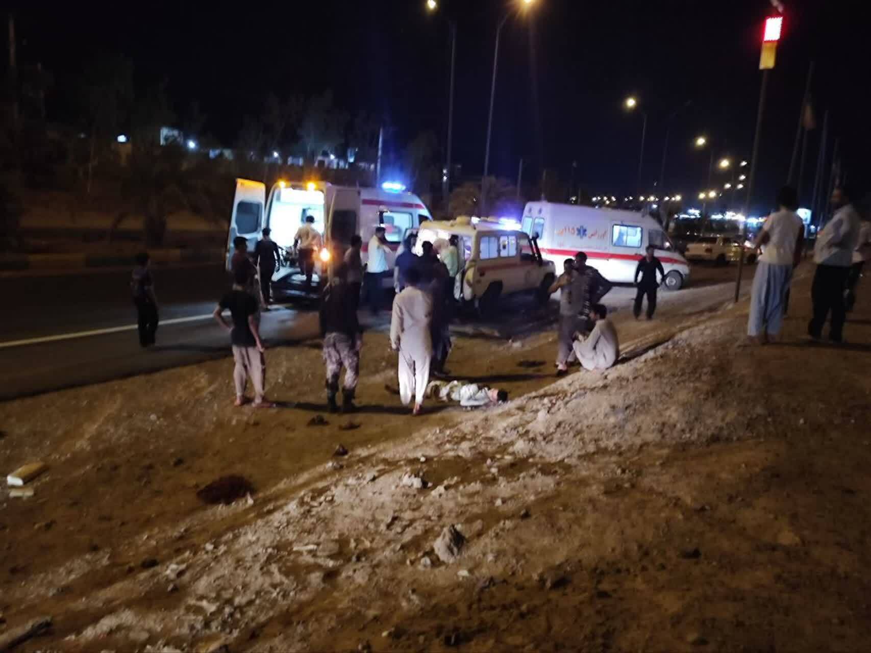 حرکت جهت خلاف پراید در فهرج ۳ مصدوم بر جای گذاشت حرکت جهت خلاف پراید در فهرج ۳ مصدوم بر جای گذاشت