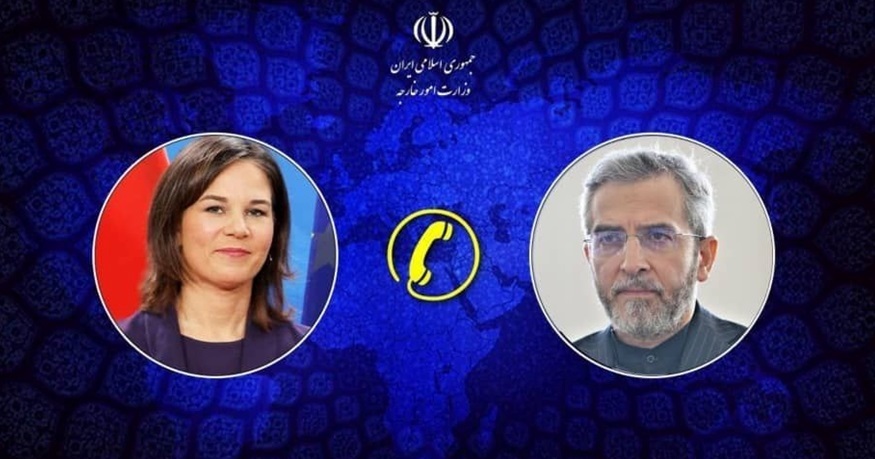 هشدار علی باقری به وزیر امور خارجه آلمان هشدار علی باقری به وزیر امور خارجه آلمان