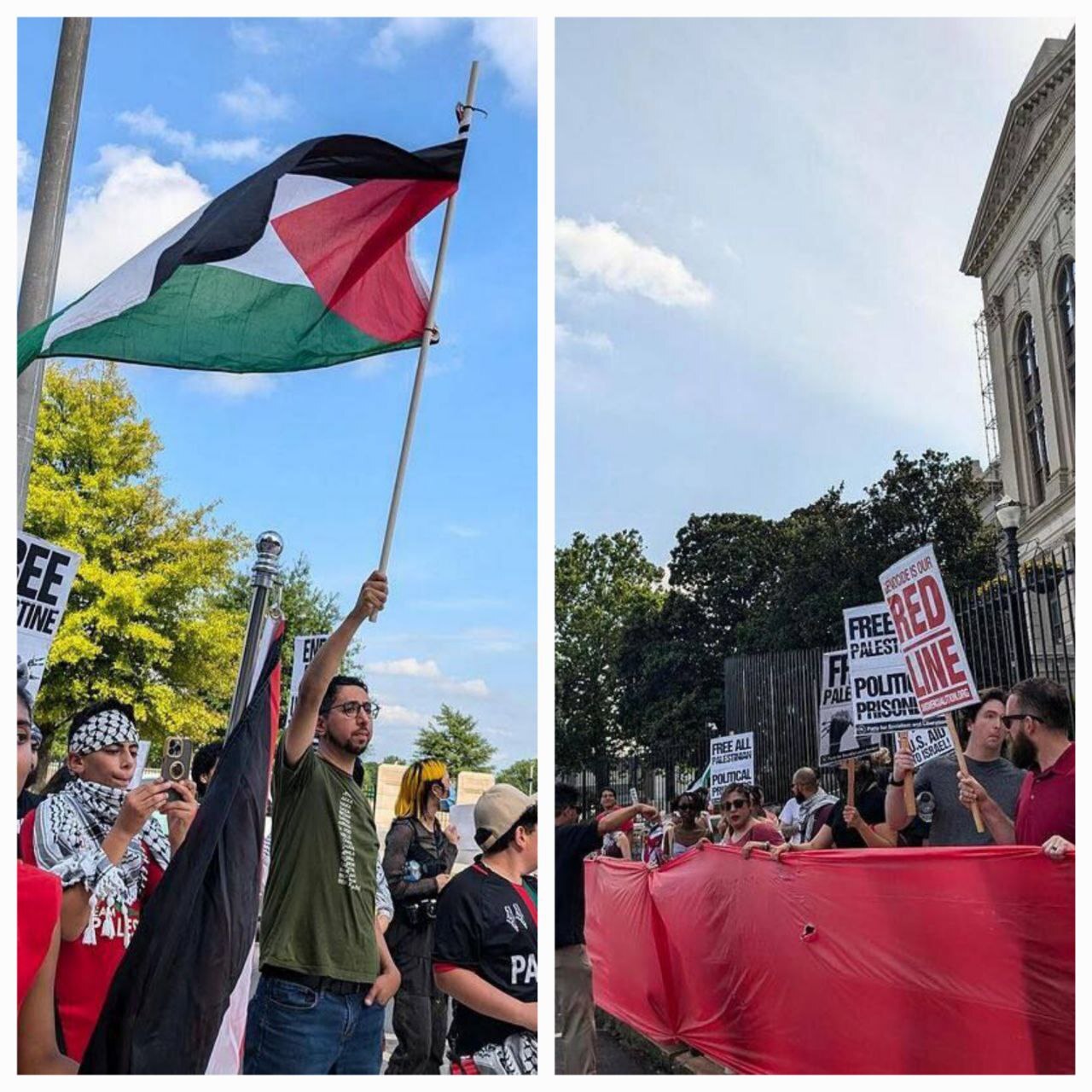 تظاهرات علیه نسل کشی در غزه در مناطق مختلف جهان تظاهرات علیه نسل کشی در غزه در مناطق مختلف جهان