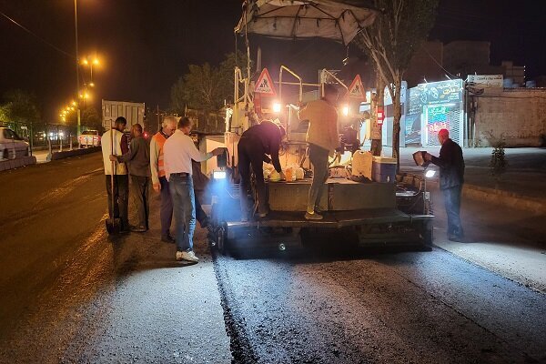 آسفالتریزی ۲۳۰هزار مترمربع از معابر منطقه ۲ ارومیه آسفالتریزی ۲۳۰هزار مترمربع از معابر منطقه ۲ ارومیه