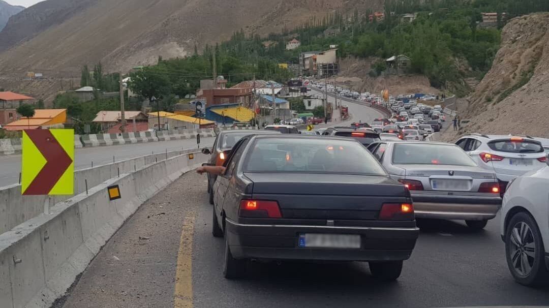 ترافیک در مسیرهای شمالی سنگین است
