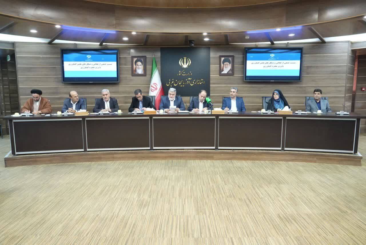 وزیر جهاد کشاورزی: استفاده از ظرفیت تشکل‌های بخش خصوصی از اولویت‌هاست