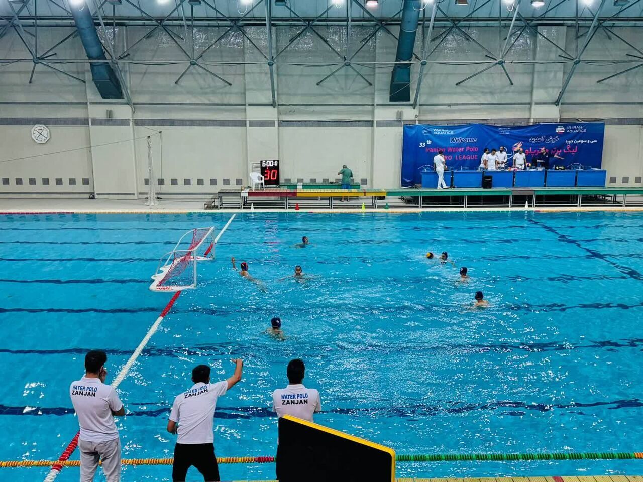 راه یابی تیم مقاومت زنجان به دور نهایی لیگ زیر ۱۴ سال واترپلو کشور راه یابی تیم مقاومت زنجان به دور نهایی لیگ زیر ۱۴ سال واترپلو کشور