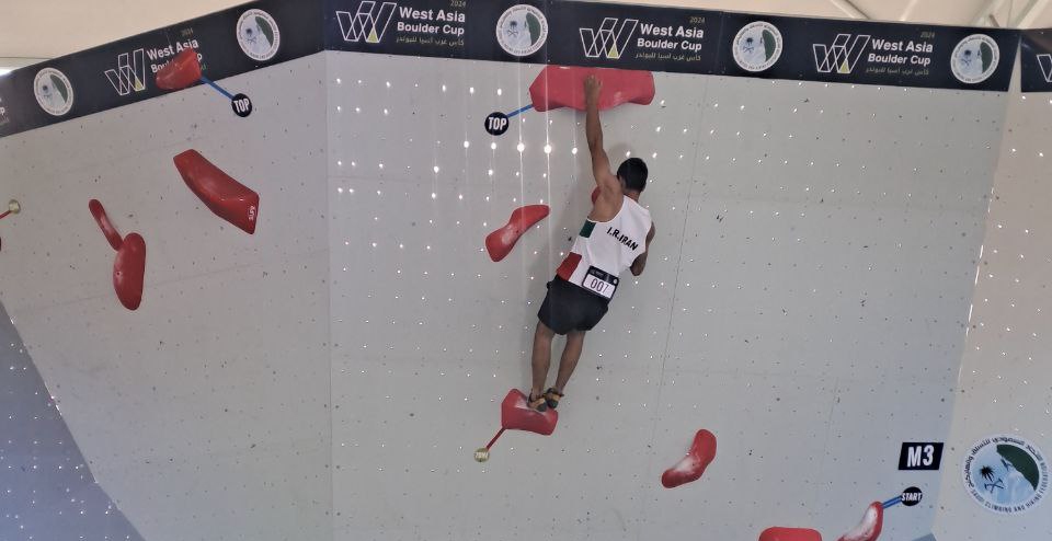 سنگ‌نوردی جام غرب آسیا؛ صعود ورزشکاران ایران به نیمه‌نهایی