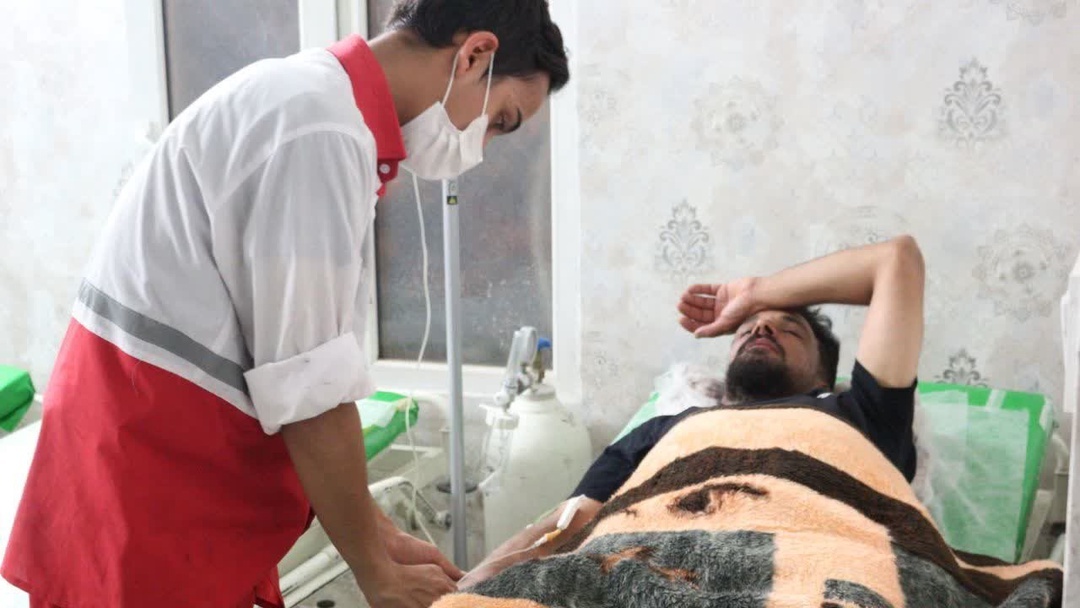 خدمت درمانی به بیش از ۴۴۰ زائر در قرارگاه مردمی اربعین قم
