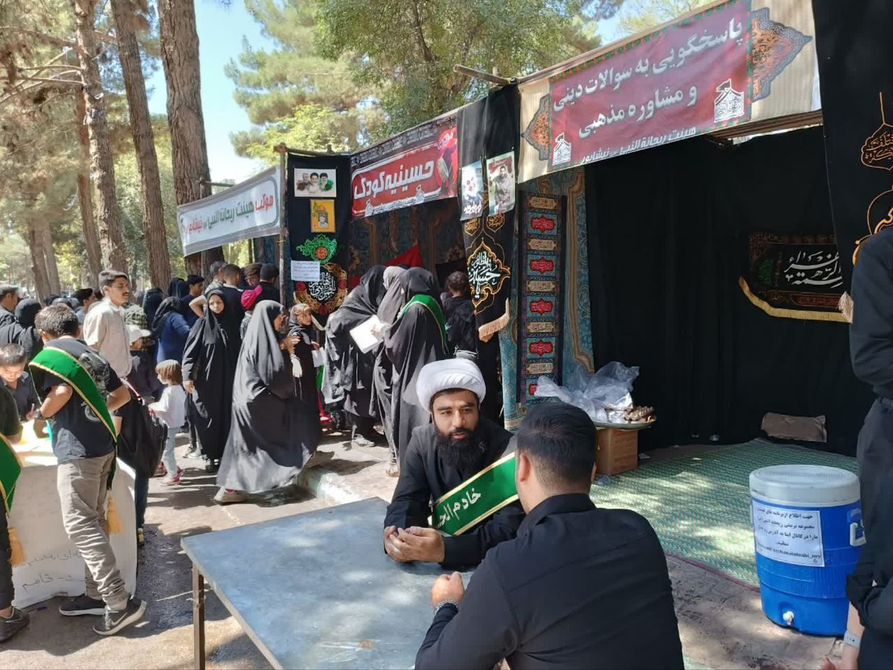 پیادهروی جاماندگان اربعین حسینی در نیشابور پیادهروی جاماندگان اربعین حسینی در نیشابور