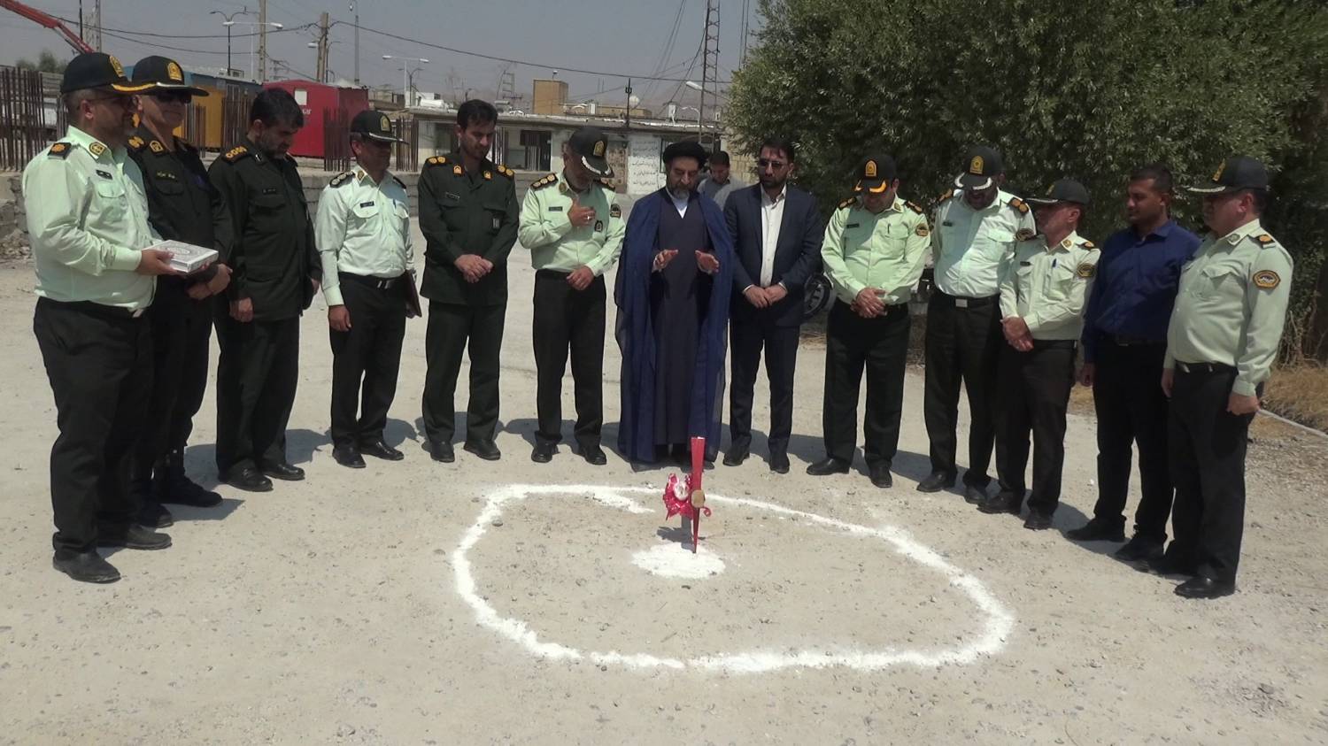 آغاز عملیات ساخت ساختمان ساختمان و مجموعه فرماندهی انتظامی بهمئی آغاز عملیات ساخت ساختمان ساختمان و مجموعه فرماندهی انتظامی بهمئی