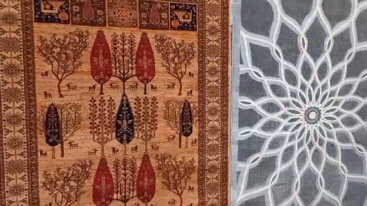 گشایش نمایشگاه فرش و لوستر در مراغه گشایش نمایشگاه فرش و لوستر در مراغه