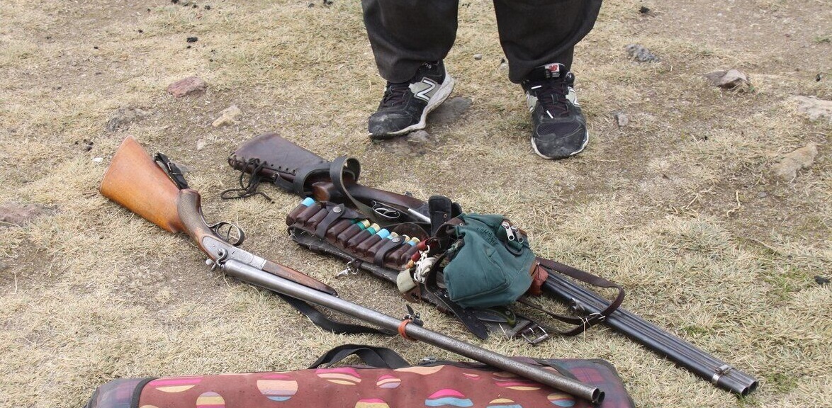 دستگیری شکارچیان کلقان چای بستان آباد