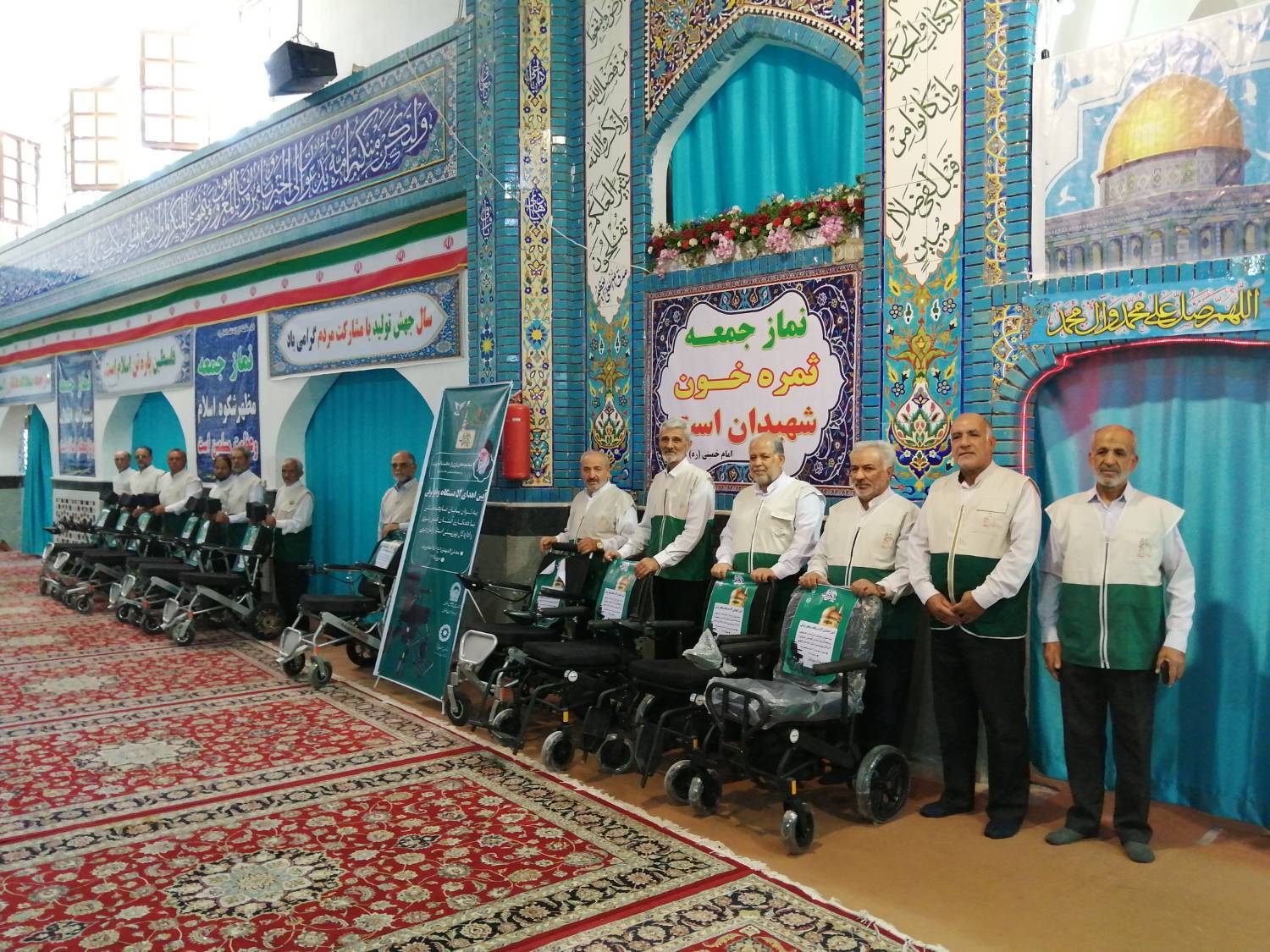 اهدا ۵۲ دستگاه ویلچربه توانیابان خراسان جنوبی به همت بنیاد کرامت رضوی اهدا ۵۲ دستگاه ویلچربه توانیابان خراسان جنوبی به همت بنیاد کرامت رضوی