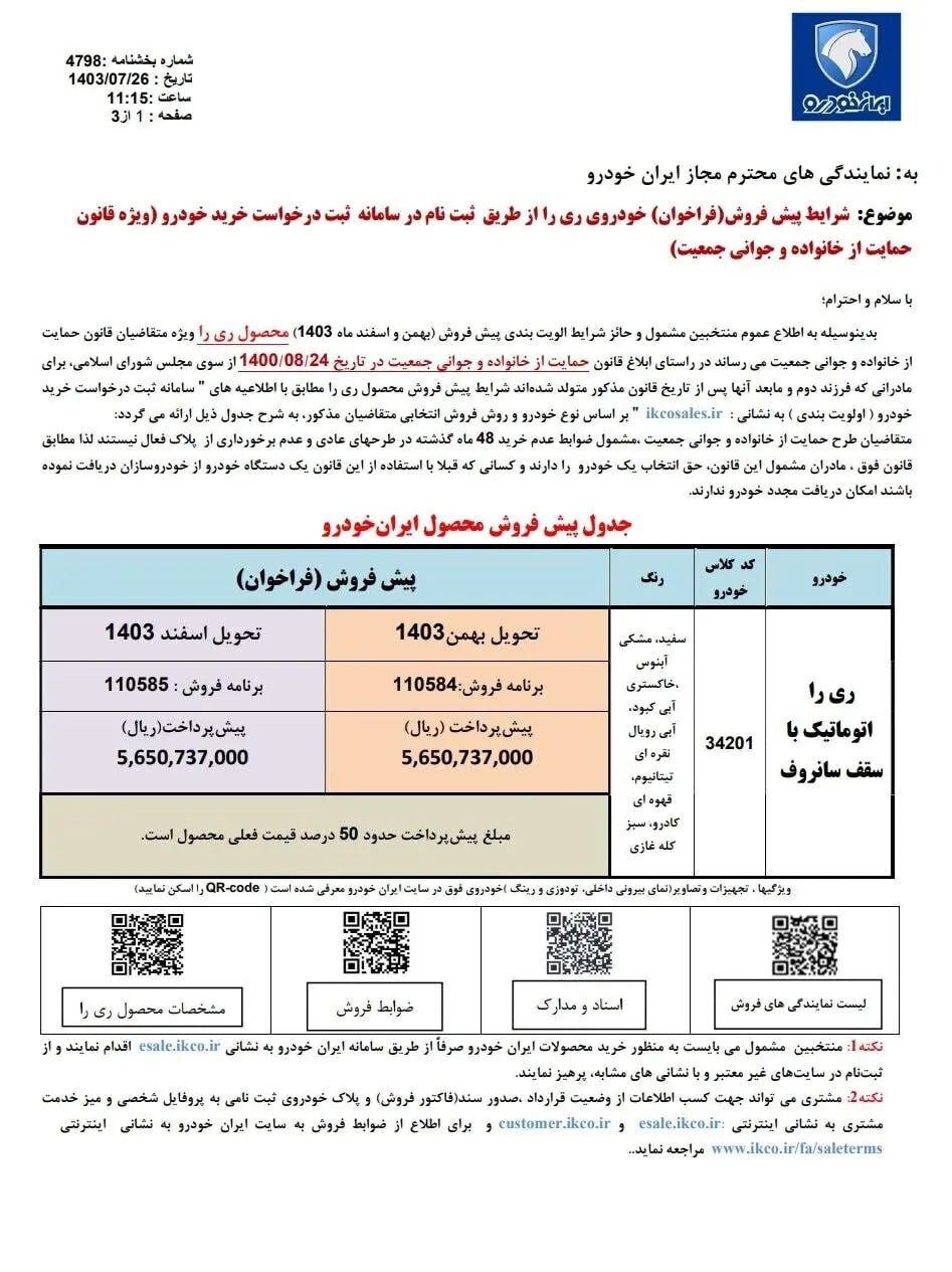 شروع پرداخت خودرو شروع پرداخت خودرو