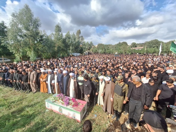 تشییع و خاکسپاری شهید مدافع امنیت در میاندورود تشییع و خاکسپاری شهید مدافع امنیت در میاندورود