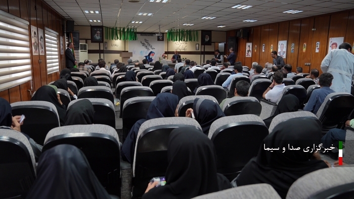 مراسم گرامیداشت شهدای مدافع سلامت و شهدای دفاع مقدس در قم
