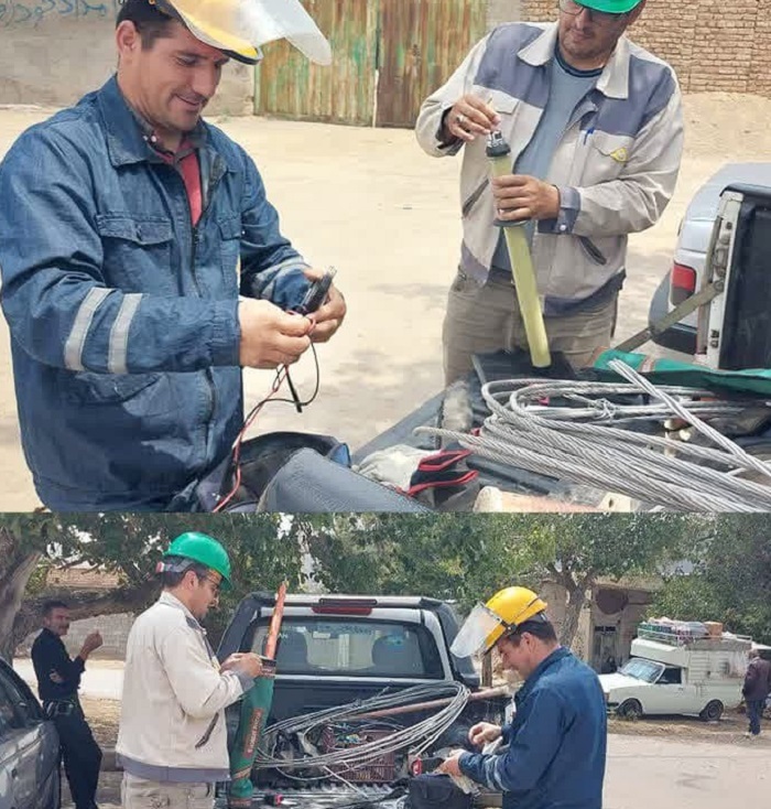 لوازم و تجهیزات ایمنی سیمبانان مدیریت توزیع برق ولیعصر مورد بررسی قرار گرفت لوازم و تجهیزات ایمنی سیمبانان مدیریت توزیع برق ولیعصر مورد بررسی قرار گرفت