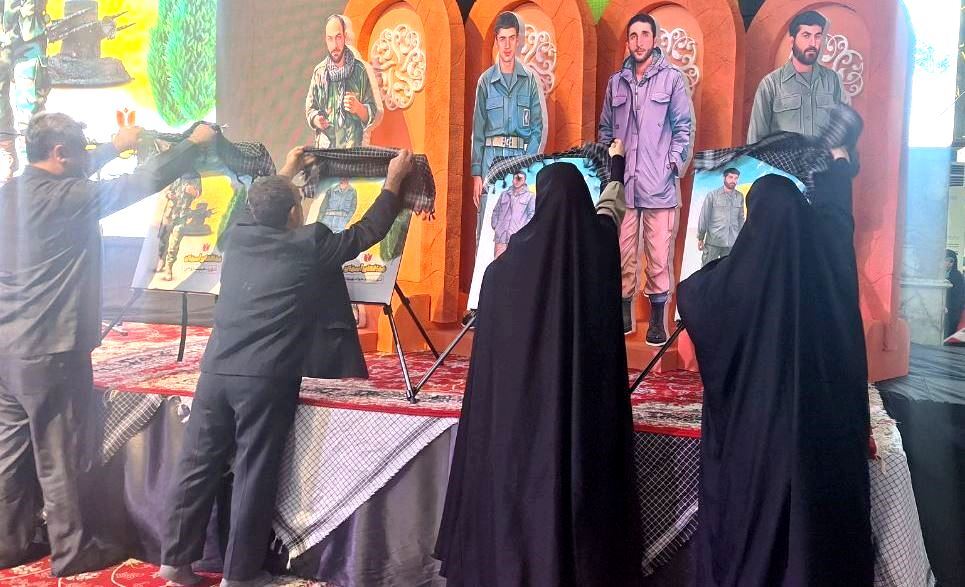 سومین یادواره ۶۵ شهید پدافند هوایی شمال کشور در رشت