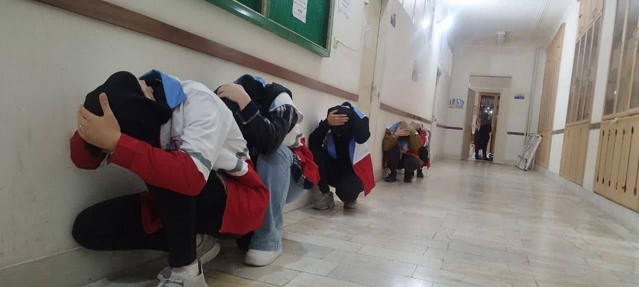 برگزاری  رزمایش زلزله    در مهاباد برگزاری  رزمایش زلزله    در مهاباد