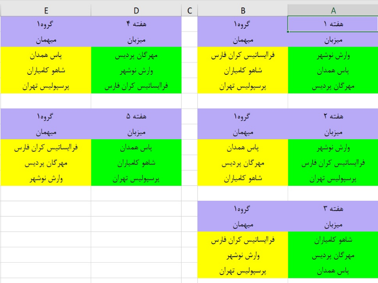 اعلام برنامه نماینده نوشهر در لیگ دسته یک فوتبال بانوان اعلام برنامه نماینده نوشهر در لیگ دسته یک فوتبال بانوان