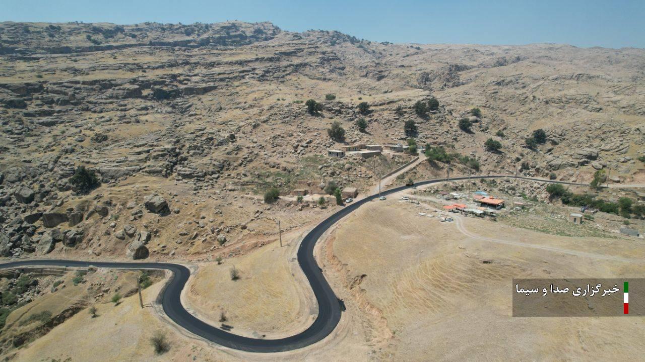 اجرای عملیات آسفالت ۵ کیلومتر راه روستایی در اندیکا
