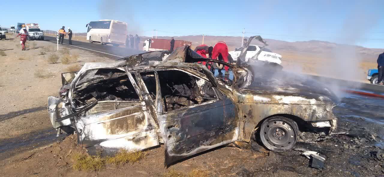 یک کشته بر اثر تصادف در محور نهبندان - بیرجند یک کشته بر اثر تصادف در محور نهبندان - بیرجند