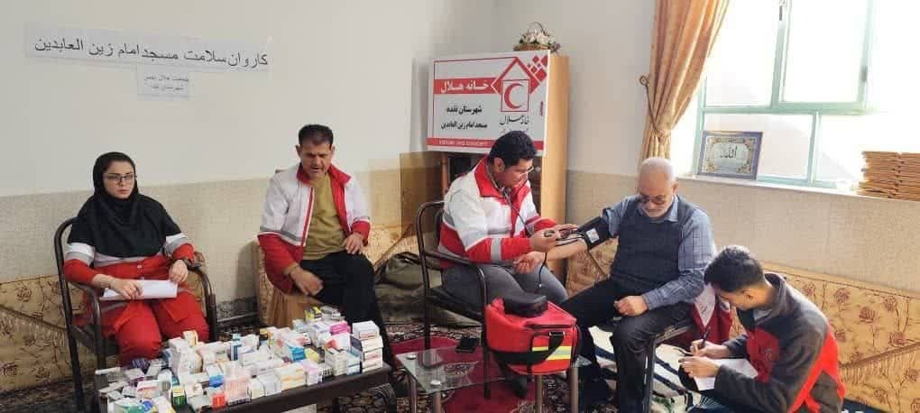 اجرای طرح کاروان سلامت در شهرستان نقده بمناسبت گرامیداشت هفته بسیج اجرای طرح کاروان سلامت در شهرستان نقده بمناسبت گرامیداشت هفته بسیج