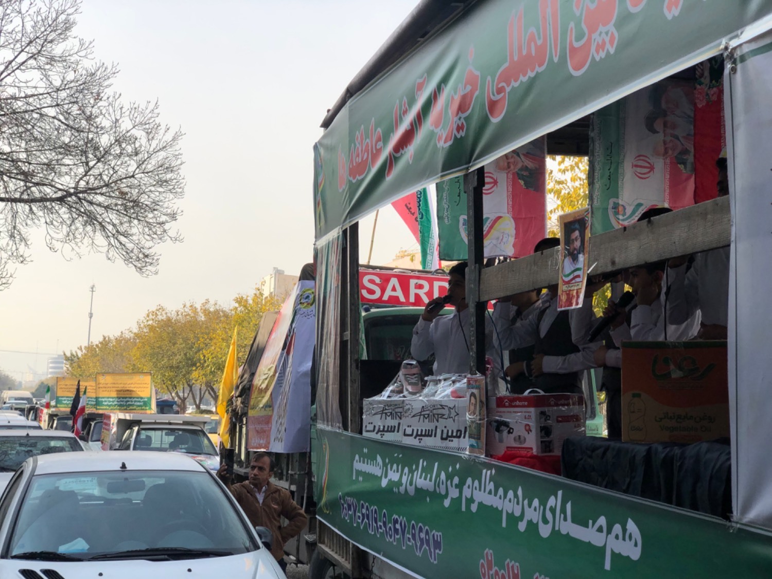 ارسال سومین محموله ملزومات اولیه زندگی برای آوارگان غزه و لبنان ارسال سومین محموله ملزومات اولیه زندگی برای آوارگان غزه و لبنان