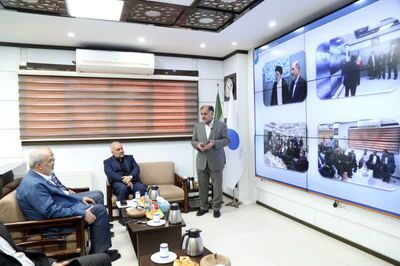 رونمایی از ۳ پیشخوان رصدخانه ملی آب ایران سازمان آب و برق خوزستان رونمایی از ۳ پیشخوان رصدخانه ملی آب ایران سازمان آب و برق خوزستان