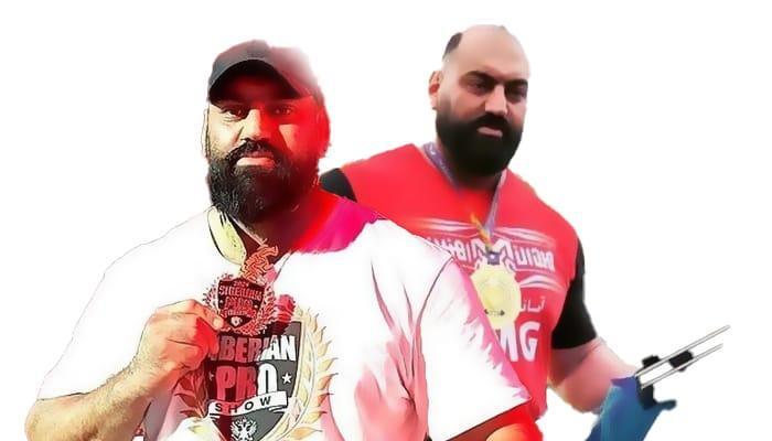 قویترین مرد جهان سفیر گردشگری غار علیصدر شد قویترین مرد جهان سفیر گردشگری غار علیصدر شد