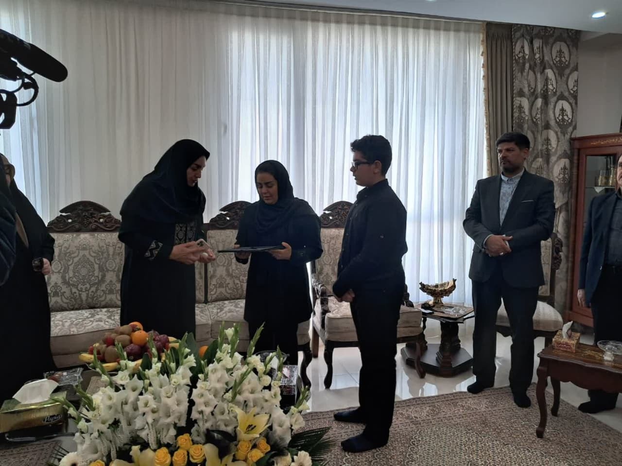 ابراز همدردی رئیس سازمان هواشناسی کشور با خانواده مدیرکل هواشناسی آذربایجان غربی ابراز همدردی رئیس سازمان هواشناسی کشور با خانواده مدیرکل هواشناسی آذربایجان غربی