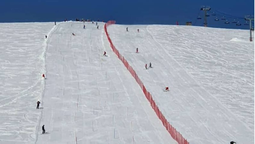 نتایج دومین روز مسابقات بین‌المللی اسکی مارپیچ کوچک