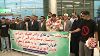 افتخار آفرینی ورزشکار کرمانی در پیکار‌های بوکس المپیک دانش آموزی صربستان
