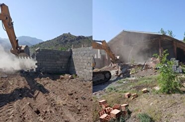 بازگشت اراضی متصرف شده به بیت المال