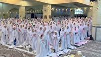 جشن رسیدن به سن تکلیف دانش آموزان دختر در بندرانزلی