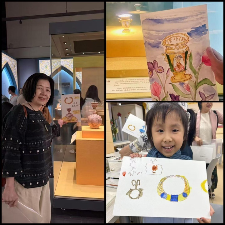 آشنایی کودکان چینی با تمدن ایرانی از دریچه نمایشگاه «سرزمین مهر»