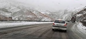 گسترش برف و باران در جادههای خراسان رضوی گسترش برف و باران در جادههای خراسان رضوی