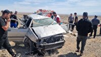 یک فوتی و سه مصدوم حادثه واژگونی در آزادراه کاشان-قم
