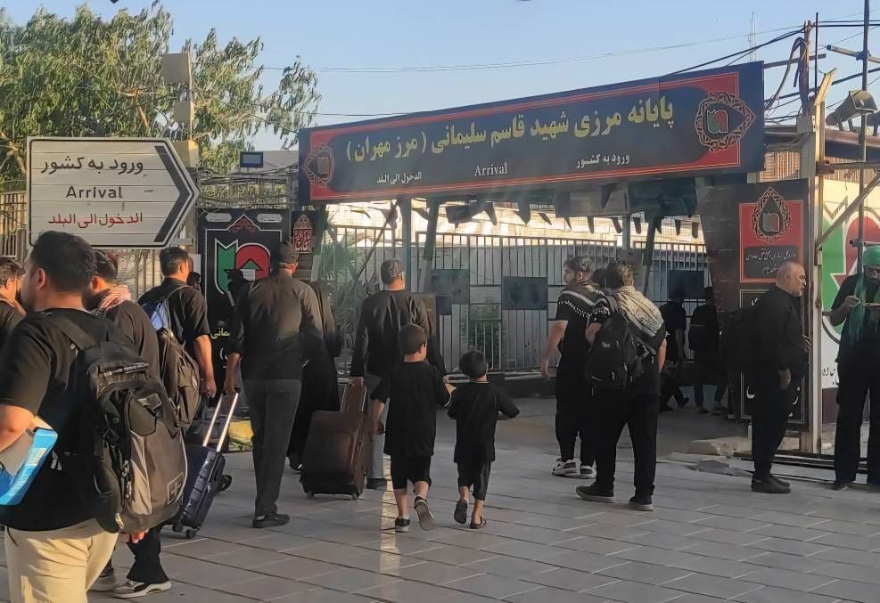عبور ۳۳ هزار زائر در ۴۸ ساعت گذشته از مرز مهران