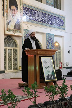 برگزاری سالگرد شهادت سردار سلیمانی در تربت جام