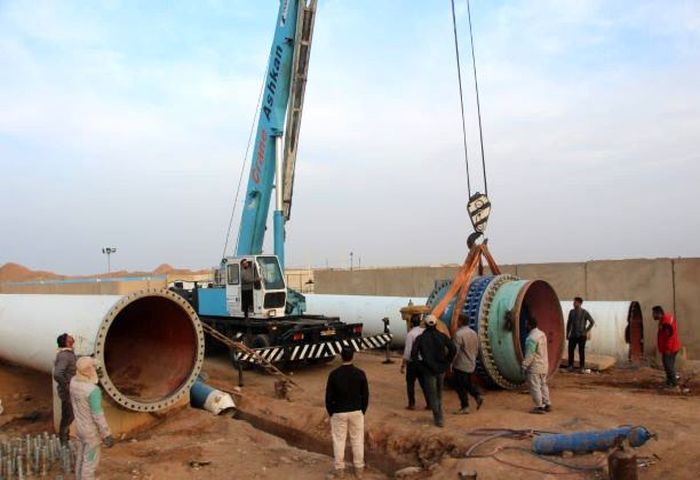 اتصال طرح توسعه ایستگاه پمپاژام الدبس به طرح آبرسانی غدیر اتصال طرح توسعه ایستگاه پمپاژام الدبس به طرح آبرسانی غدیر