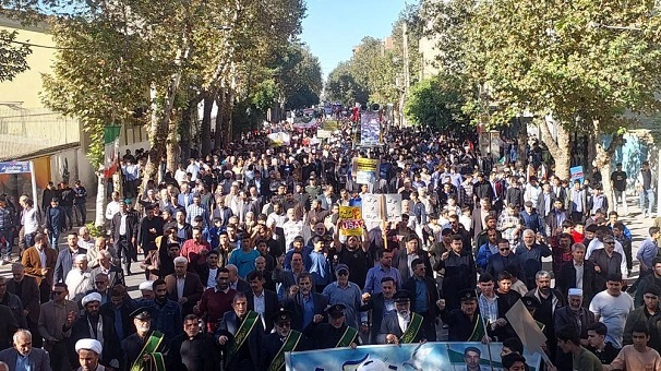 راهپیمایی مردم گرگان در محکومیت اغتشاشات راهپیمایی مردم گرگان در محکومیت اغتشاشات